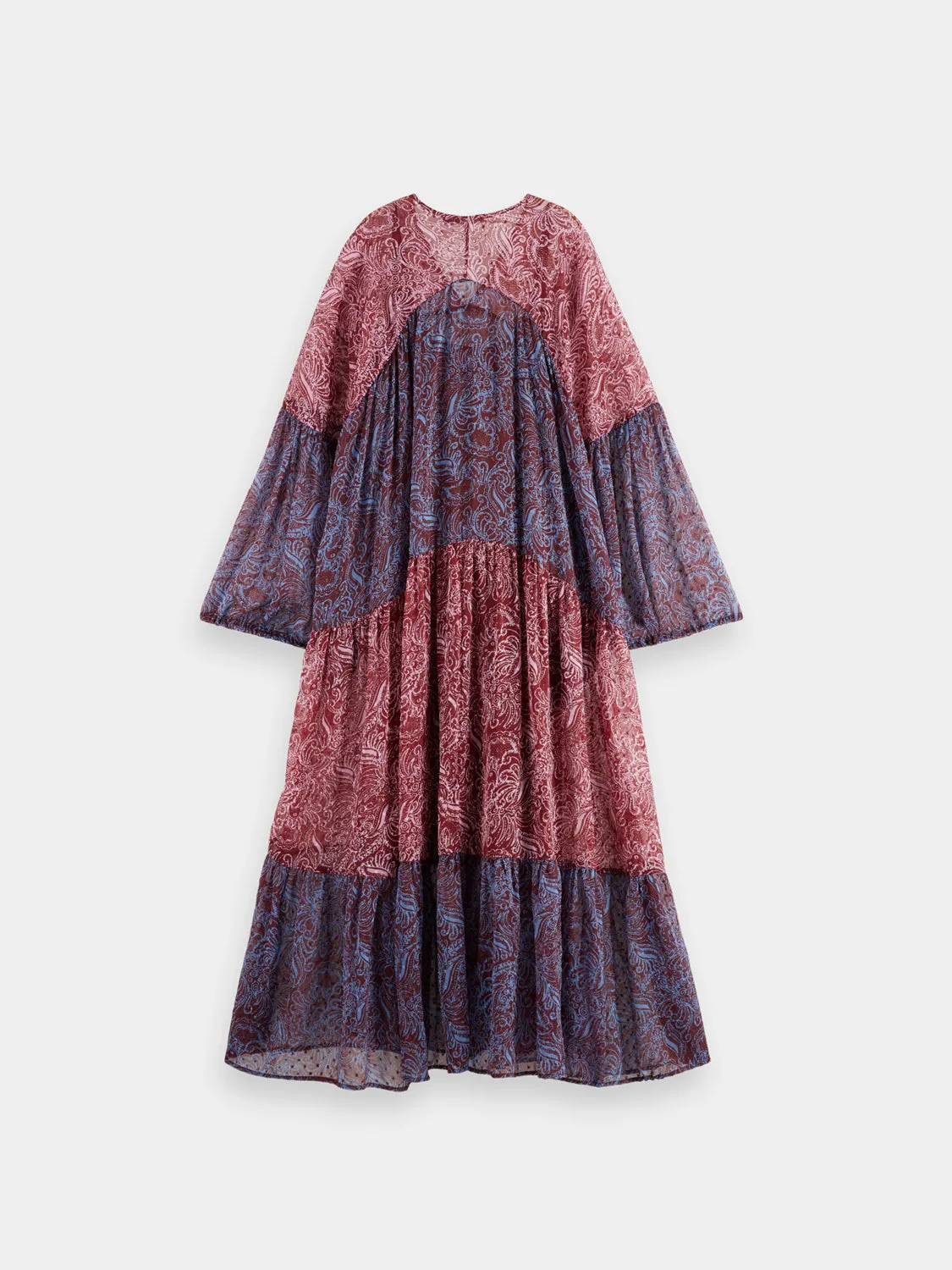 Printed fil coupe maxi dress sold by Scotch & Soda product image thumbnail 4