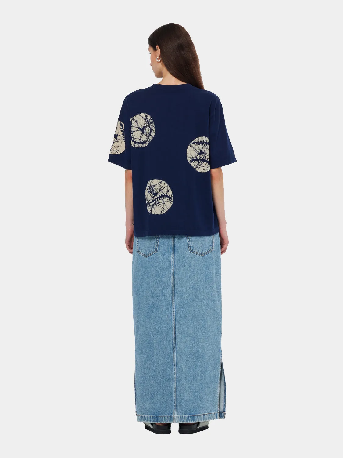 Denim maxi skirt sold by Scotch & Soda product image thumbnail 5