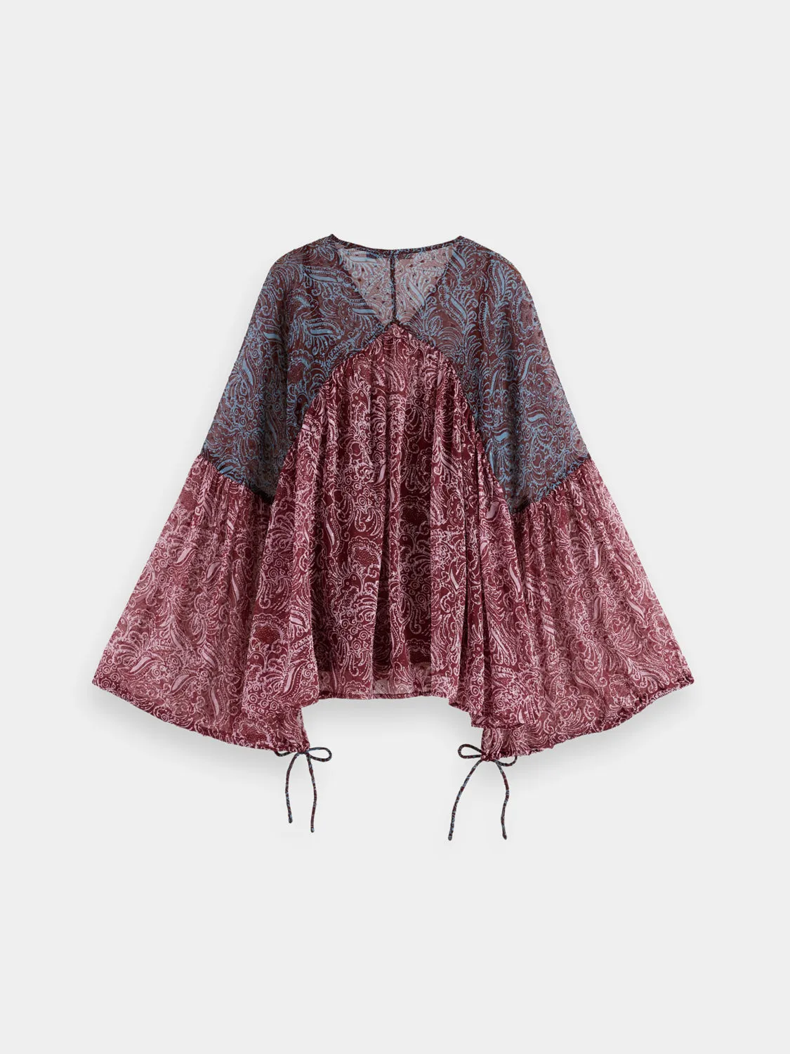 Printed fil coupe top sold by Scotch & Soda product image thumbnail 4