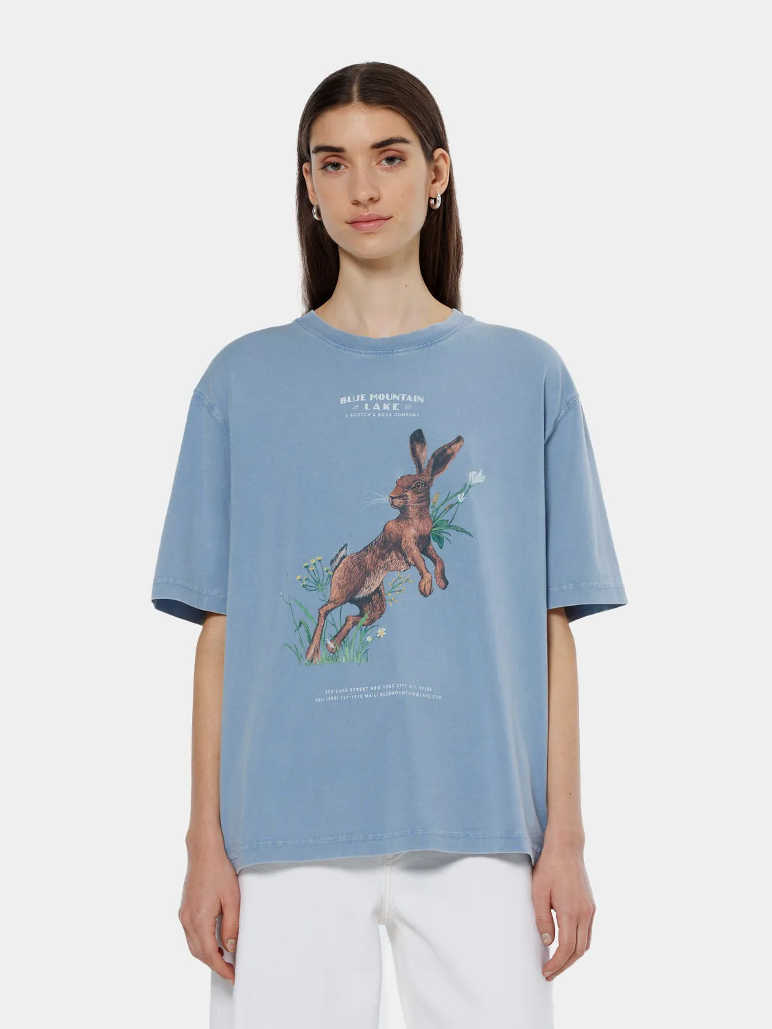 Washed artwork t-shirt sold by Scotch and Soda product image thumbnail 2