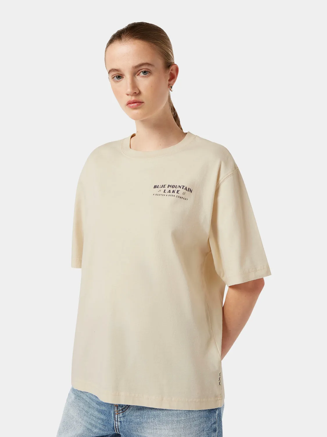 Washed artwork t-shirt sold by Scotch and Soda product image thumbnail 2