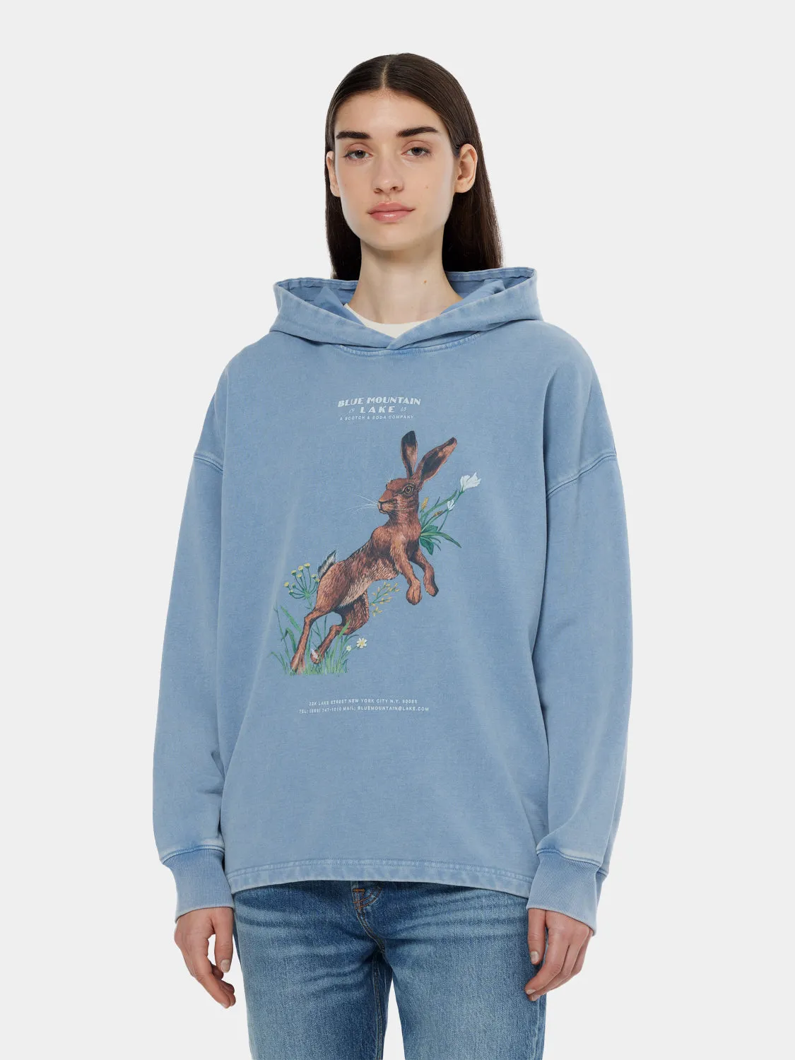 Washed artwork hoodie sold by Scotch and Soda product image thumbnail 2