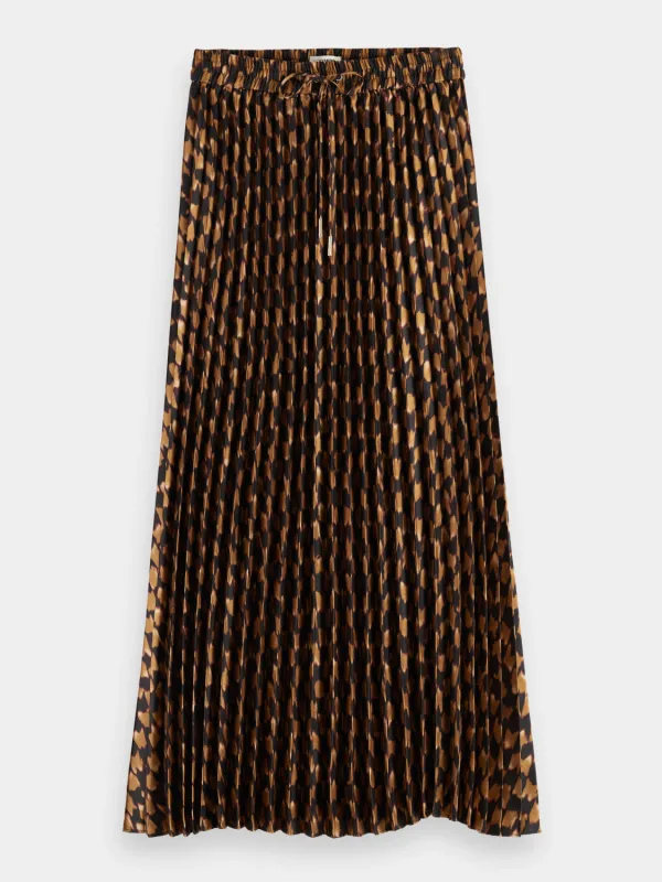 Pleated printed skirt sold by Scotch and Soda