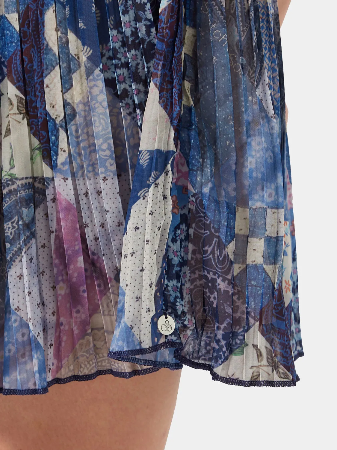 Pleated mini dress sold by Scotch & Soda product image thumbnail 4