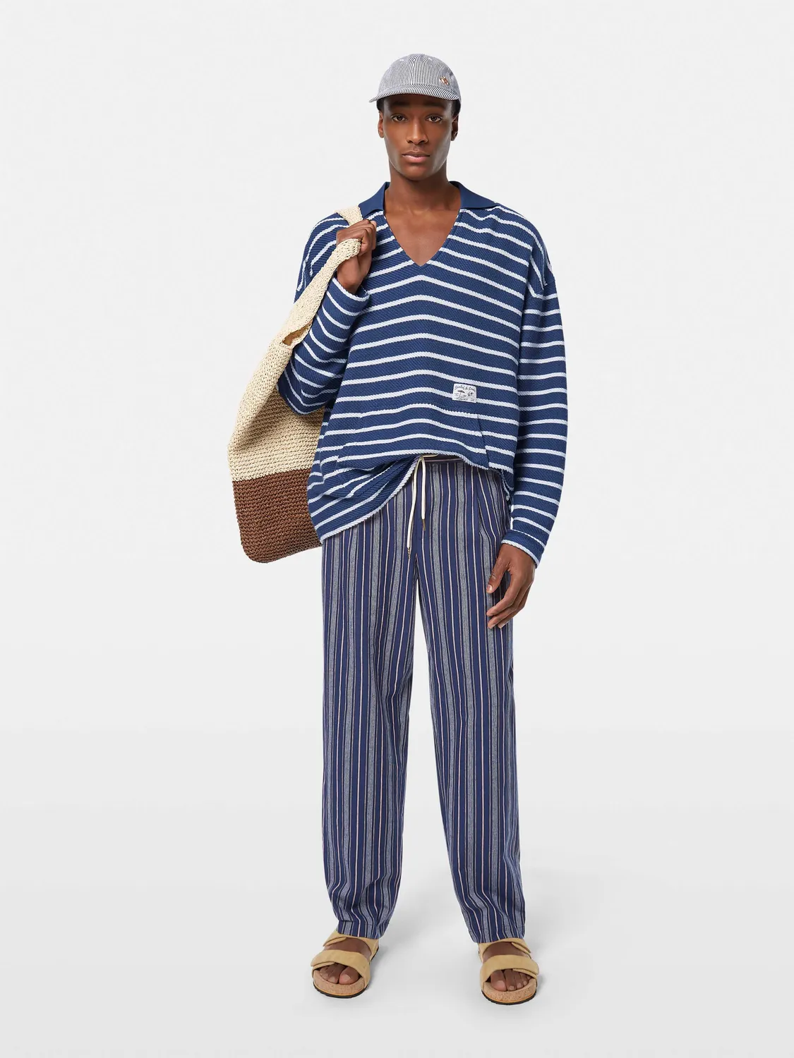 Striped joggers sold by Scotch and Soda product image thumbnail 4