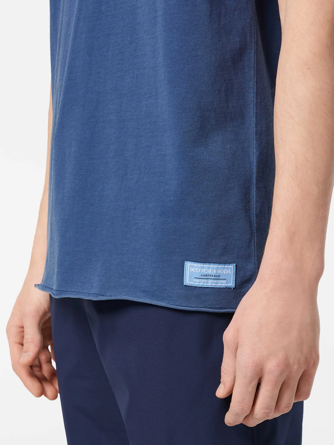 Raw edge t-shirt sold by Scotch & Soda product image thumbnail 5