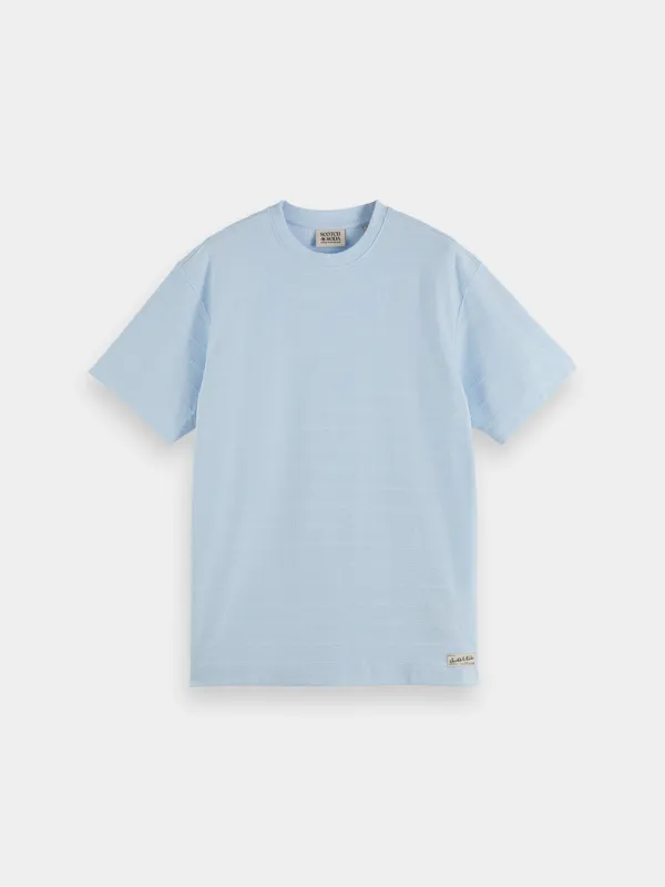 Towelling striped t-shirt sold by Scotch & Soda