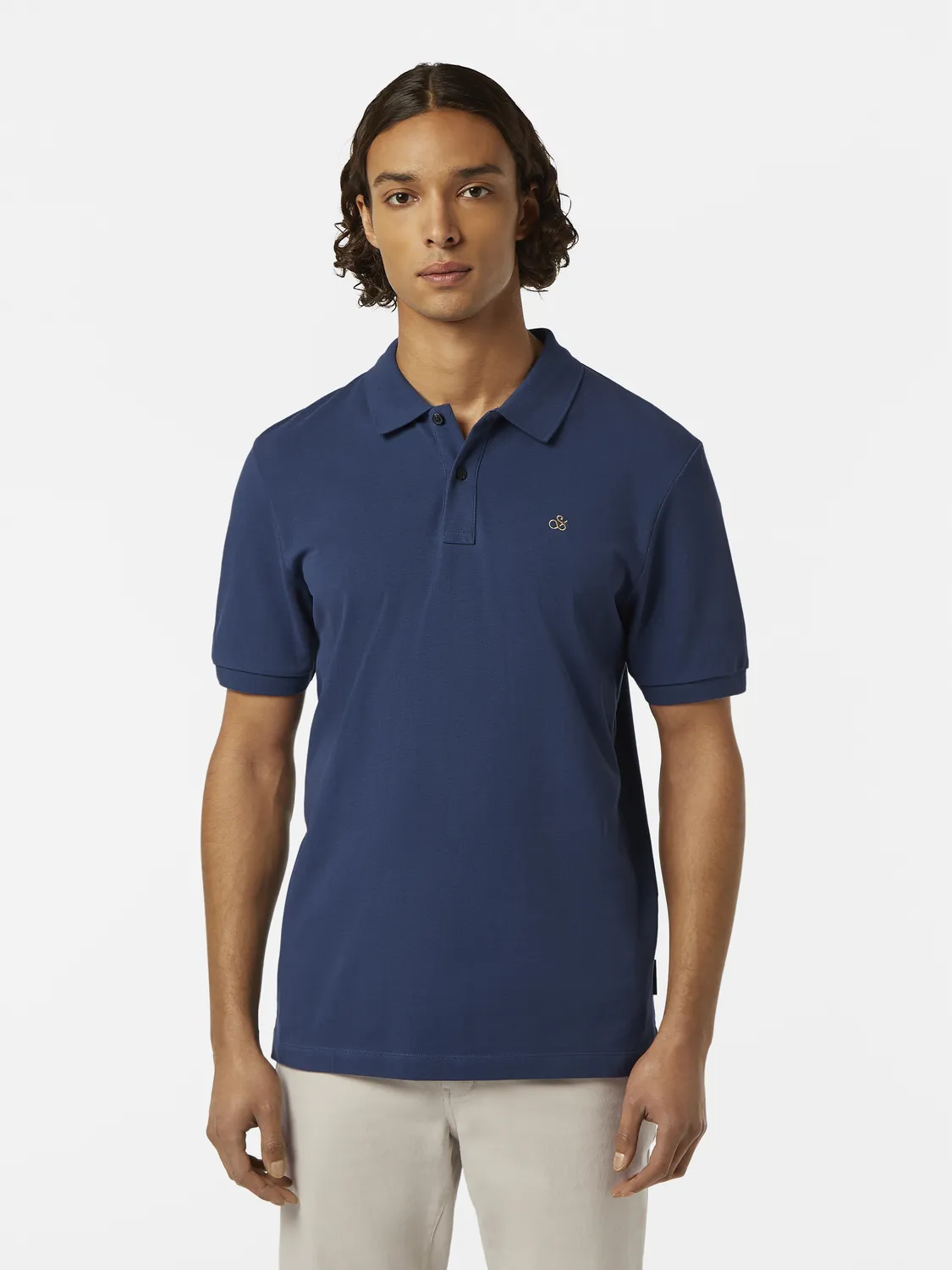 Logo pique polo sold by Scotch and Soda product image thumbnail 2
