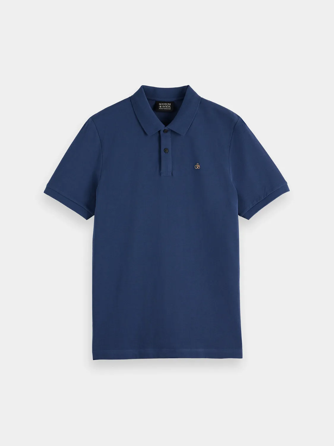 Logo pique polo sold by Scotch and Soda