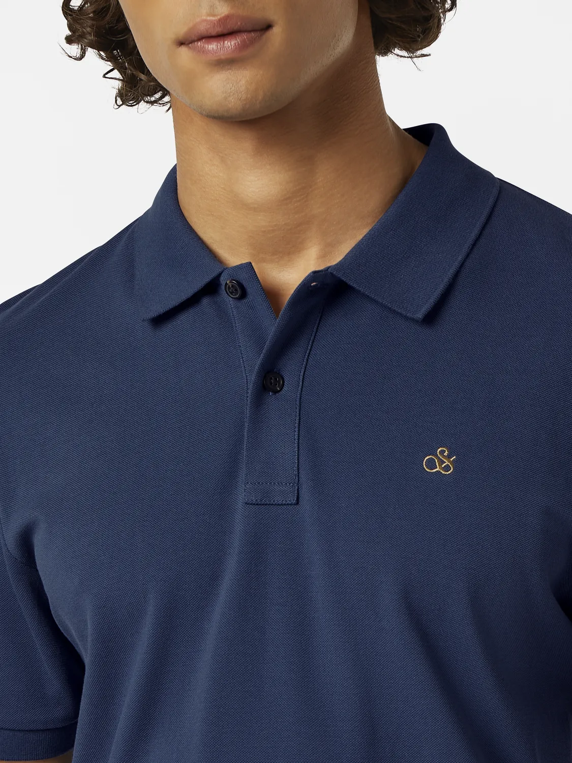 Logo pique polo sold by Scotch and Soda product image thumbnail 5