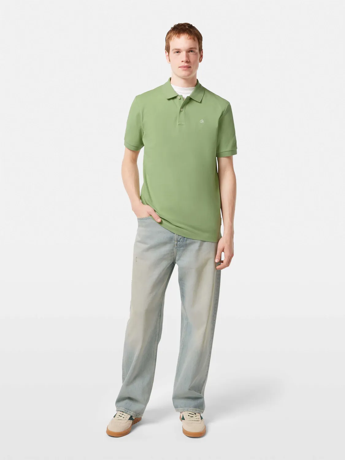 Logo pique polo sold by Scotch and Soda product image thumbnail 4