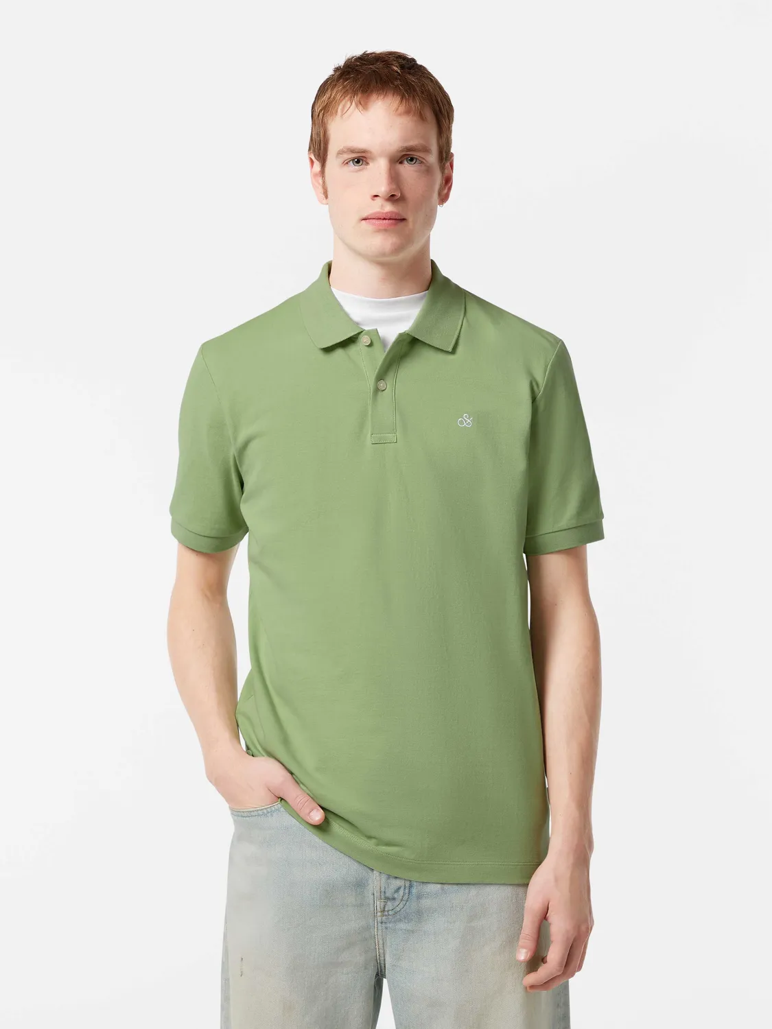 Logo pique polo sold by Scotch and Soda product image thumbnail 2