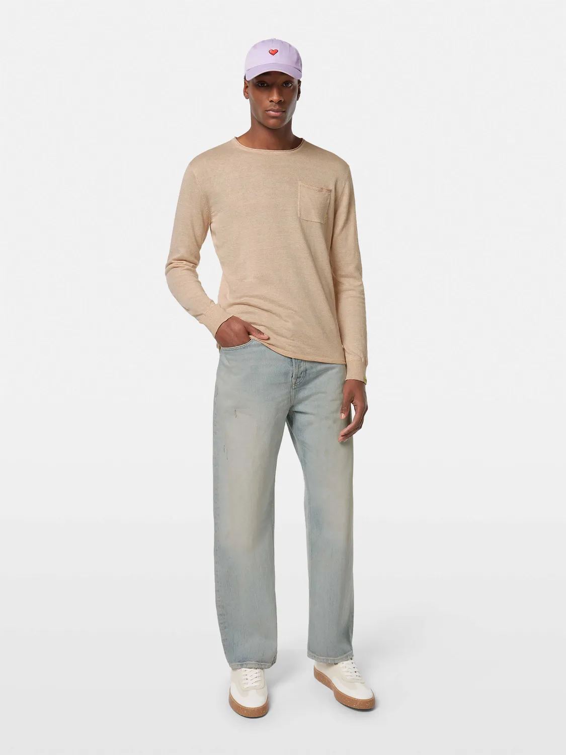 Linen blend pullover sold by Scotch & Soda product image thumbnail 4