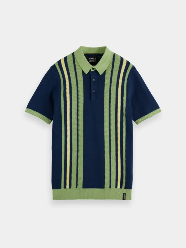 Knitted polo sold by Scotch and Soda