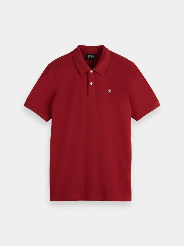 Logo pique polo sold by Scotch & Soda