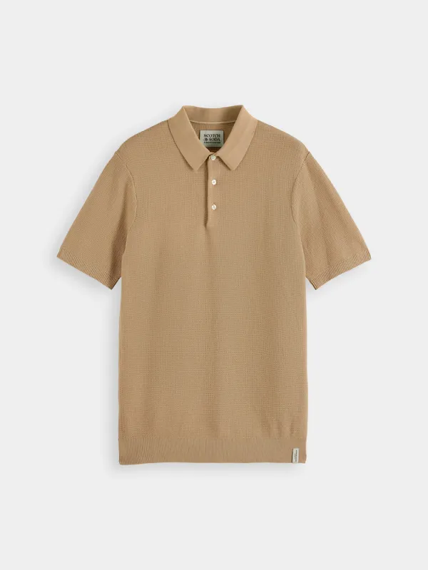 Knitted polo sold by Scotch & Soda