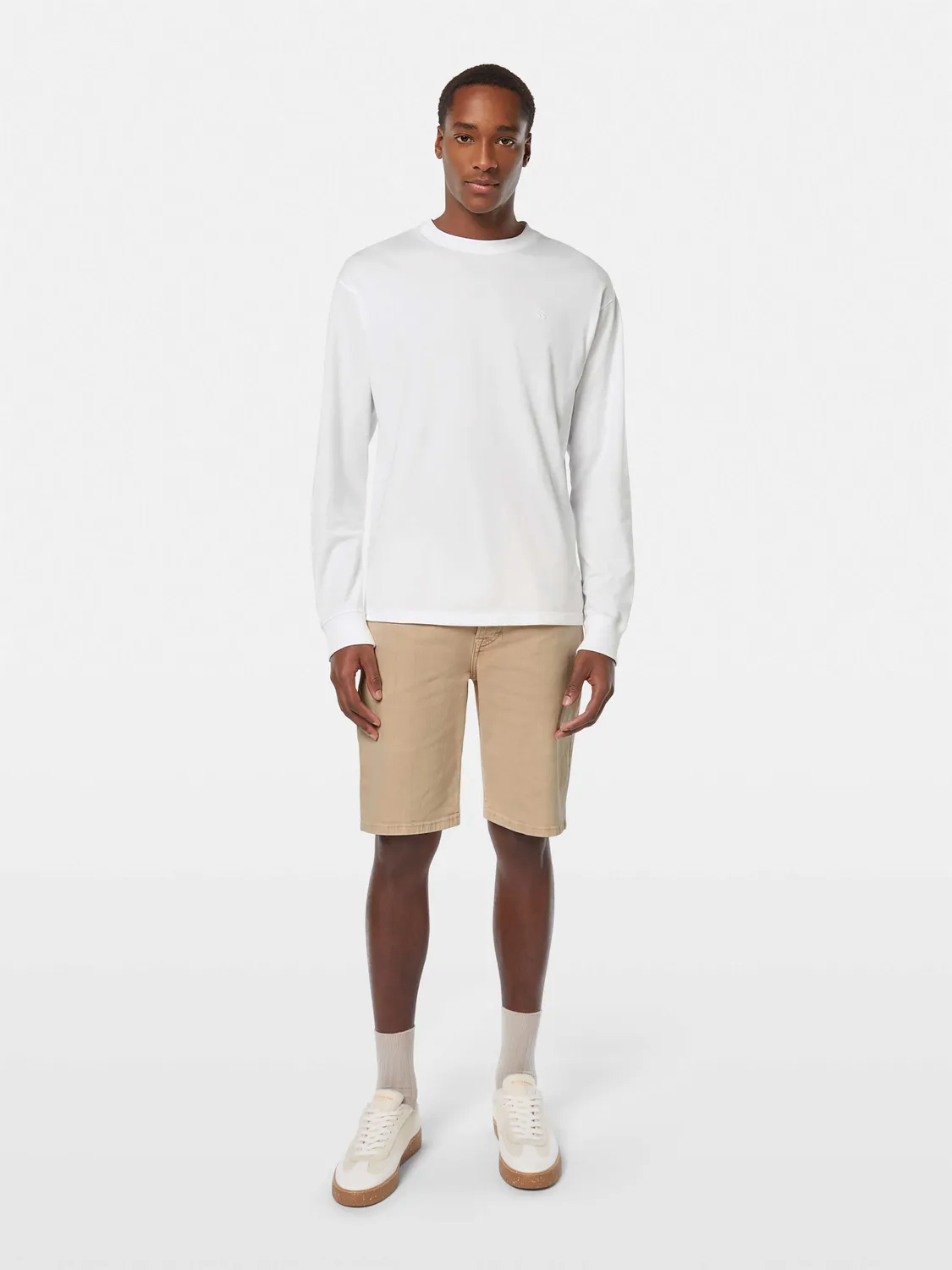 Logo long sleeved t-shirt sold by Scotch and Soda product image thumbnail 4