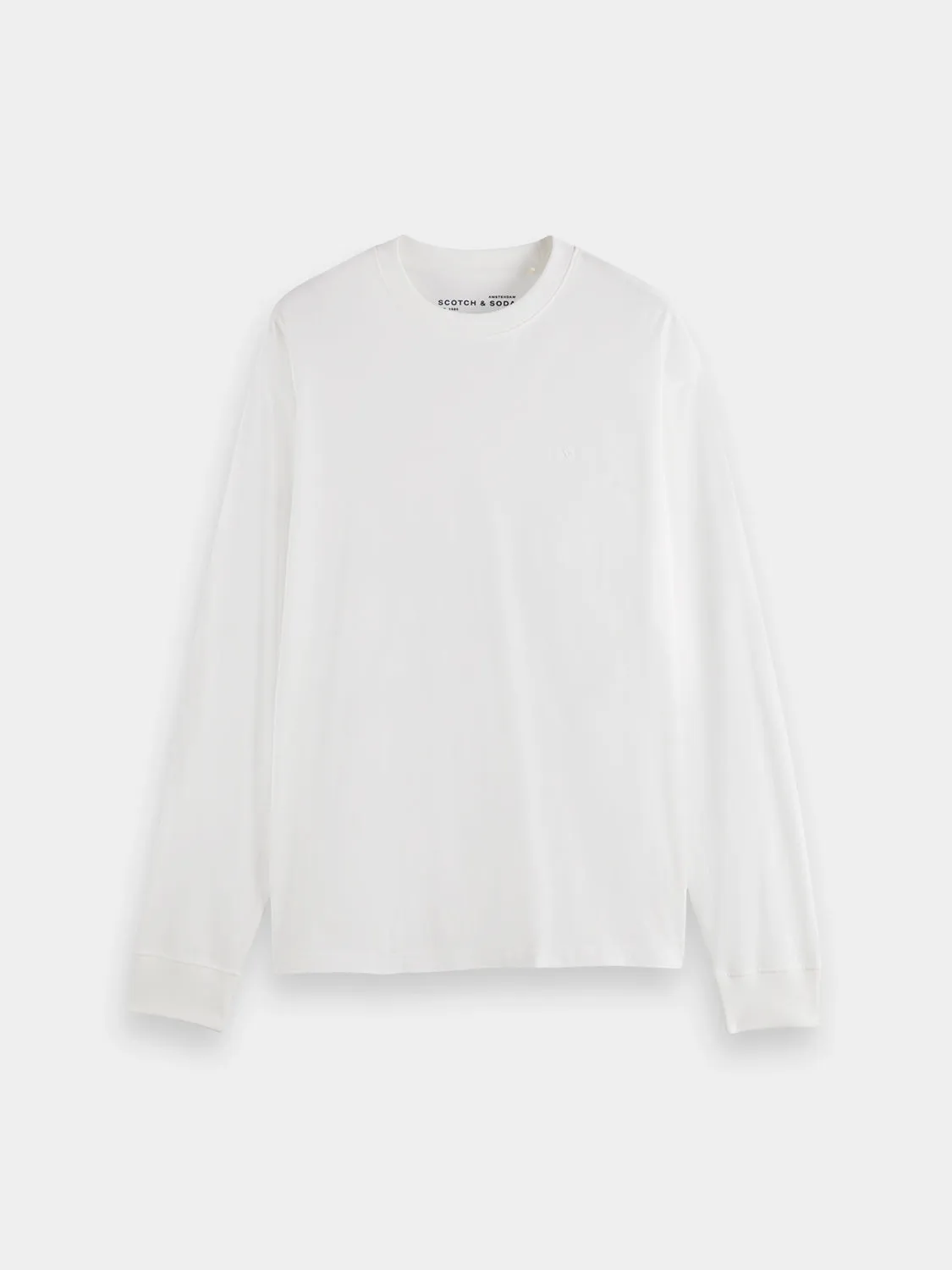 Logo long sleeved t-shirt sold by Scotch and Soda