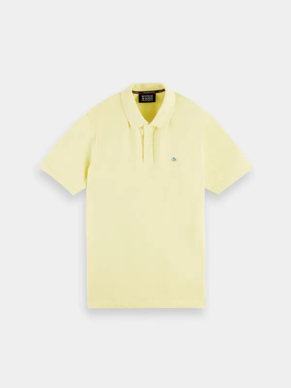 Logo pique polo sold by Scotch & Soda