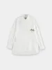 Embroidered poplin shirt sold by Scotch and Soda