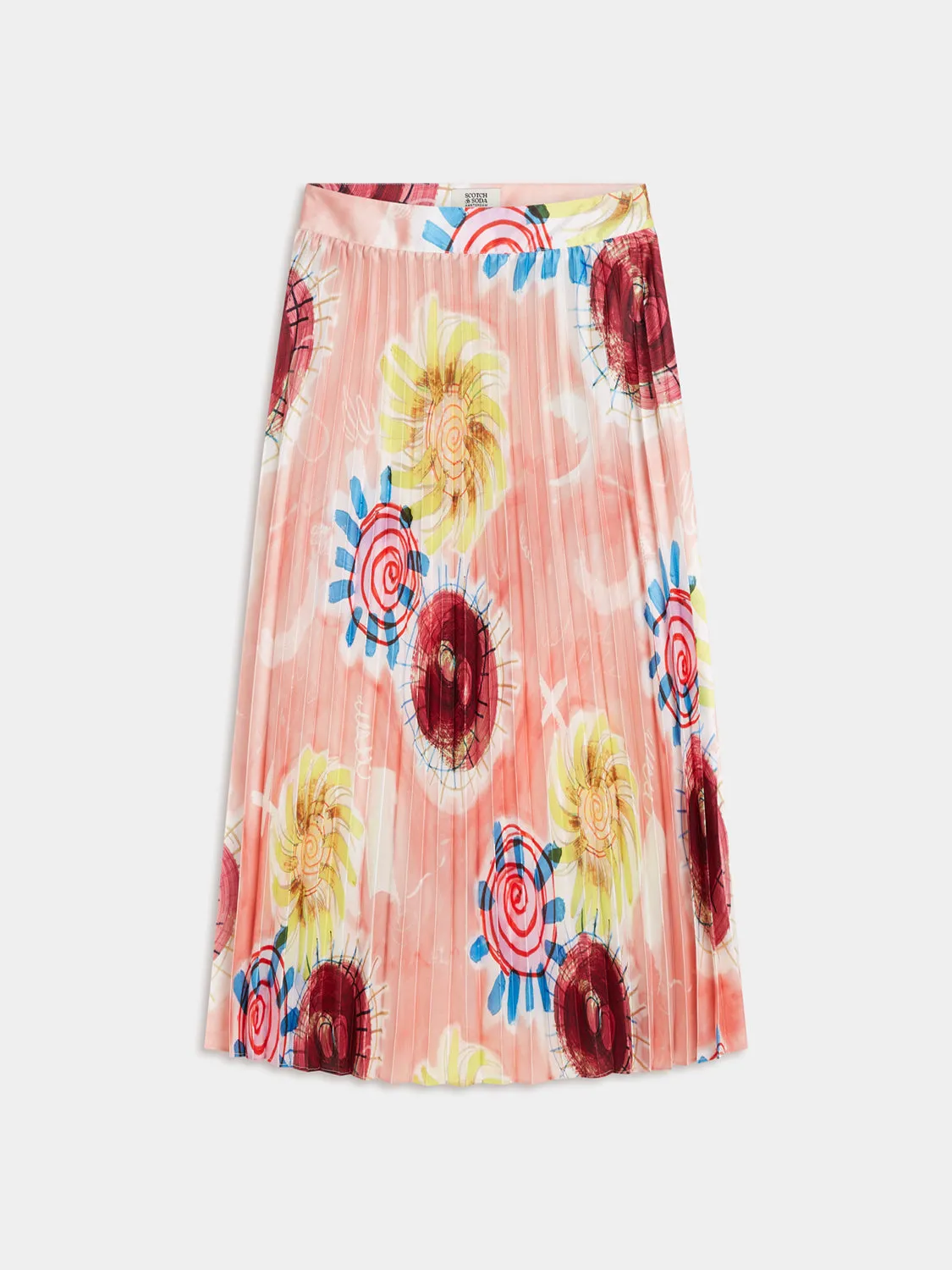 Pleated midi skirt sold by Scotch and Soda