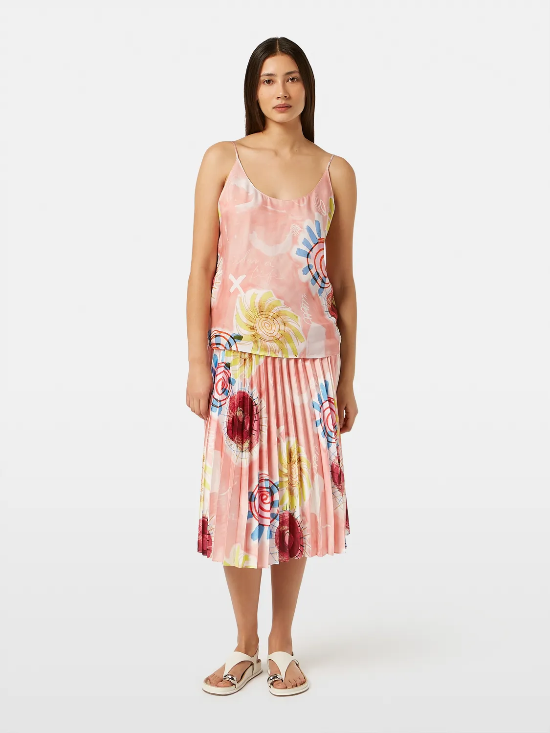 Pleated midi skirt sold by Scotch and Soda product image thumbnail 4