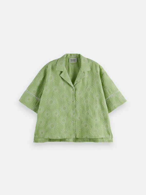 Embroidered shirt sold by Scotch and Soda