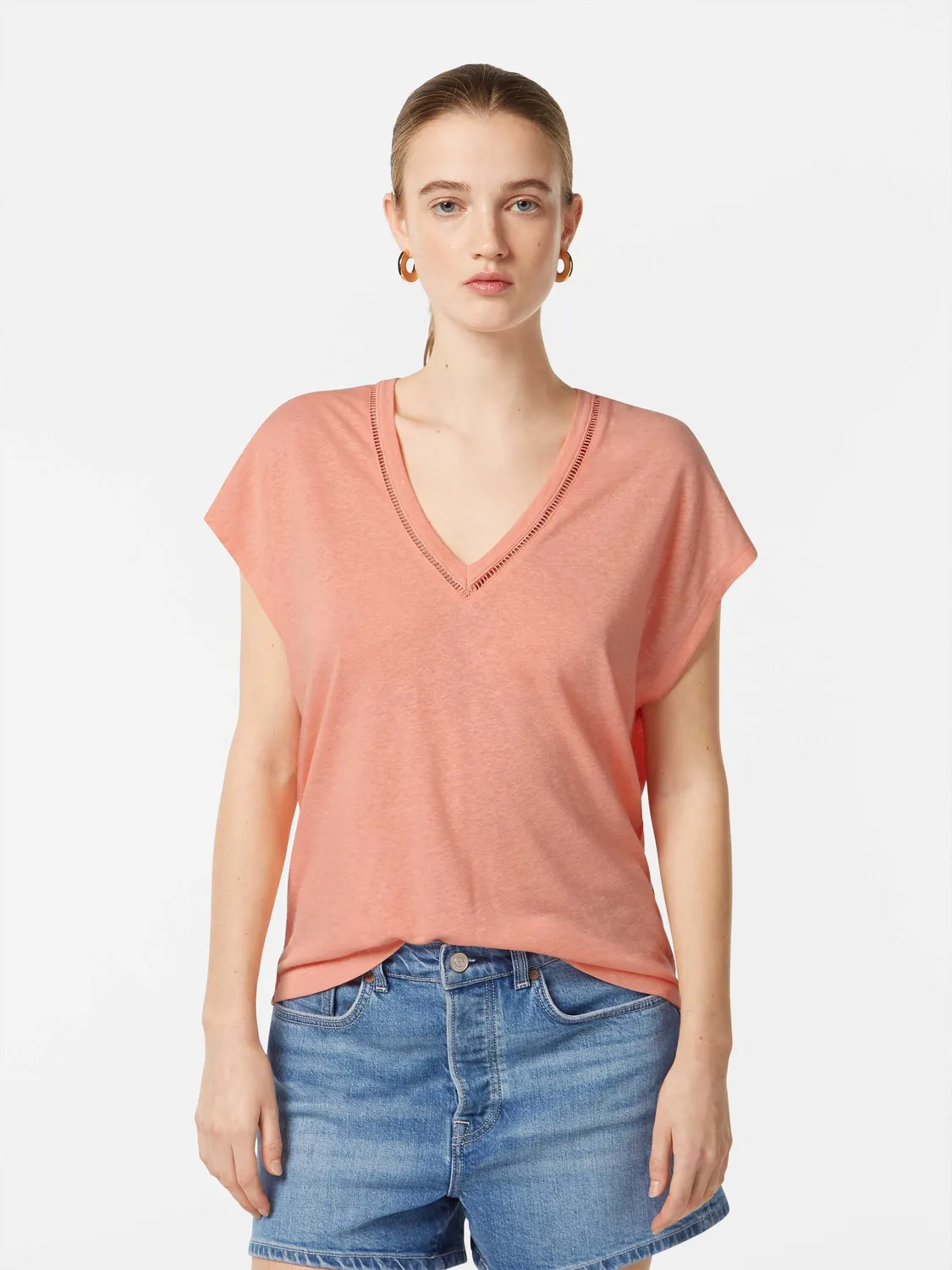 V-neck t-shirt sold by Scotch and Soda product image thumbnail 2