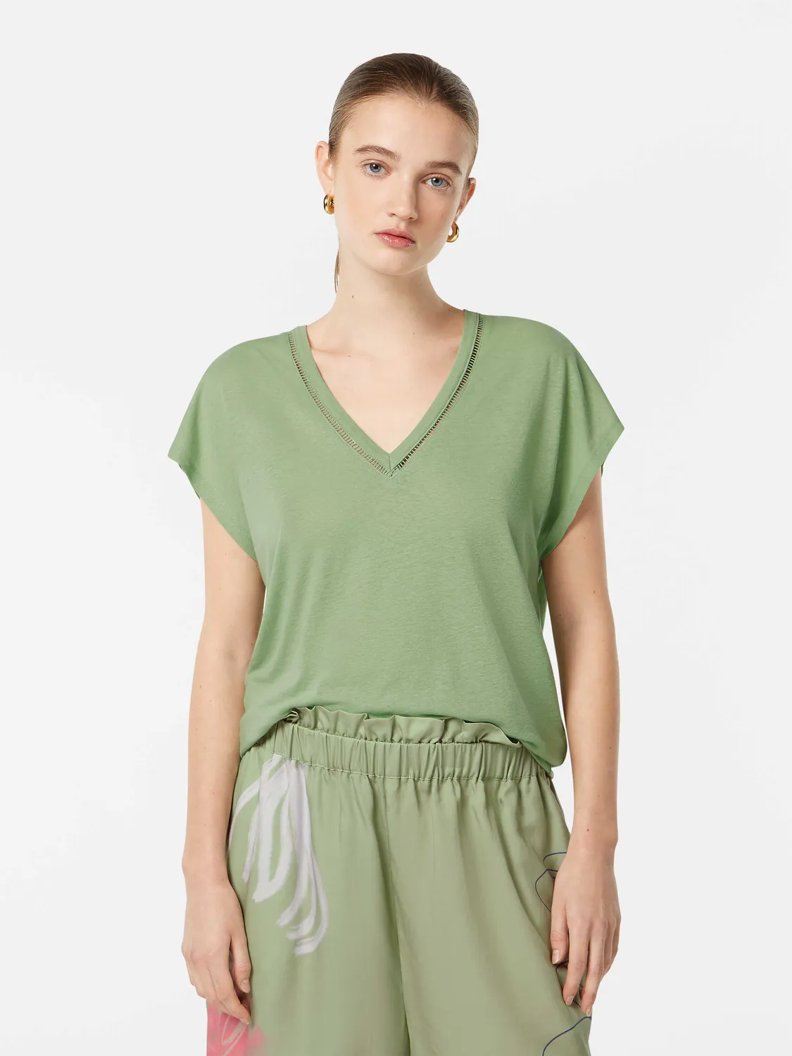 V-neck t-shirt sold by Scotch and Soda product image thumbnail 2