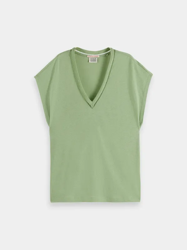 V-neck t-shirt sold by Scotch and Soda