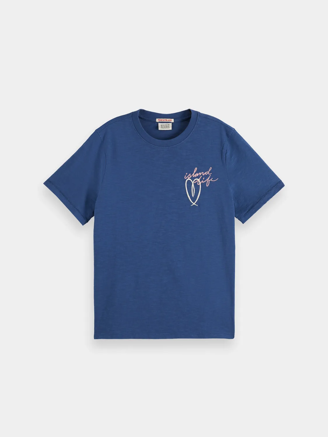 Embroidered t-shirt sold by Scotch & Soda