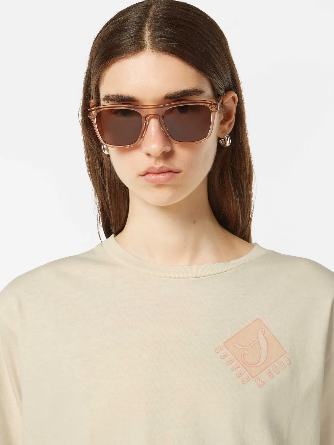 Garment-dyed t-shirt sold by Scotch and Soda product image thumbnail 5