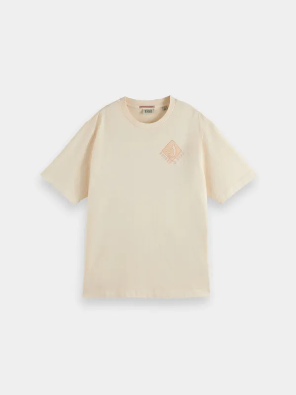 Garment-dyed t-shirt sold by Scotch and Soda