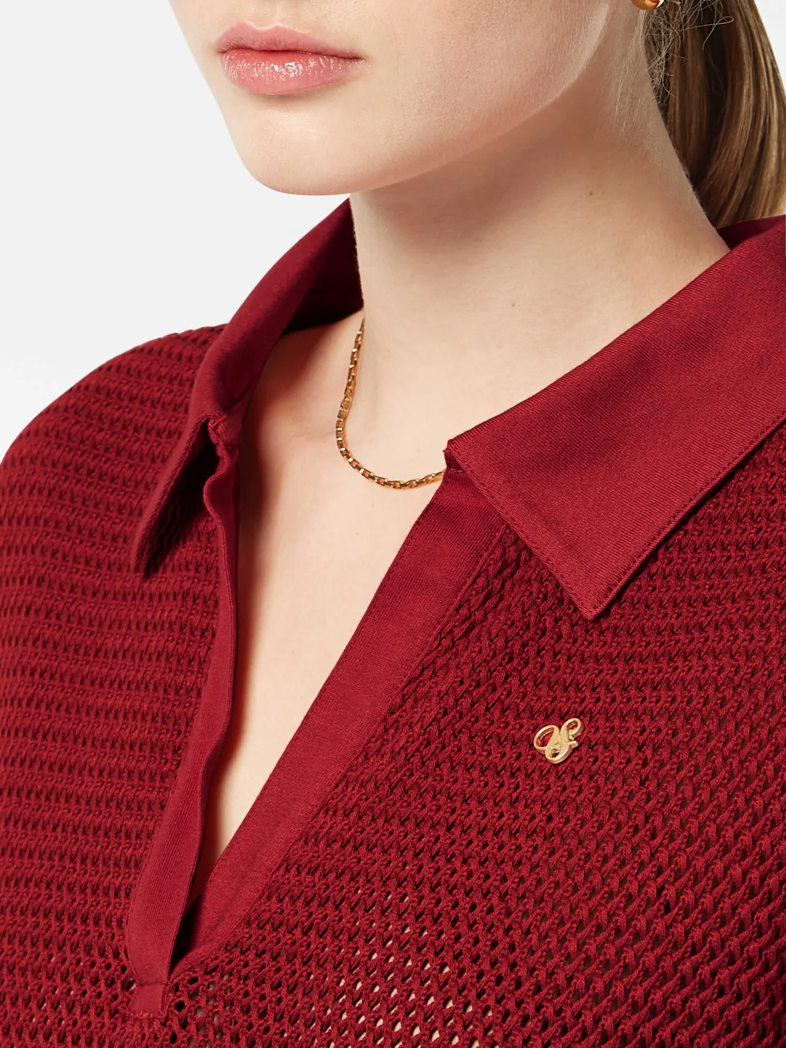 Crochet polo sold by Scotch & Soda product image thumbnail 5