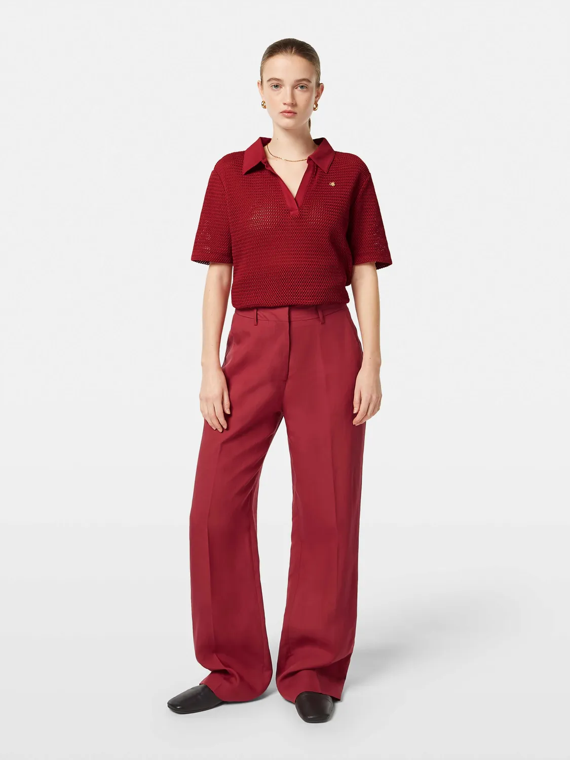 Crochet polo sold by Scotch & Soda product image thumbnail 4