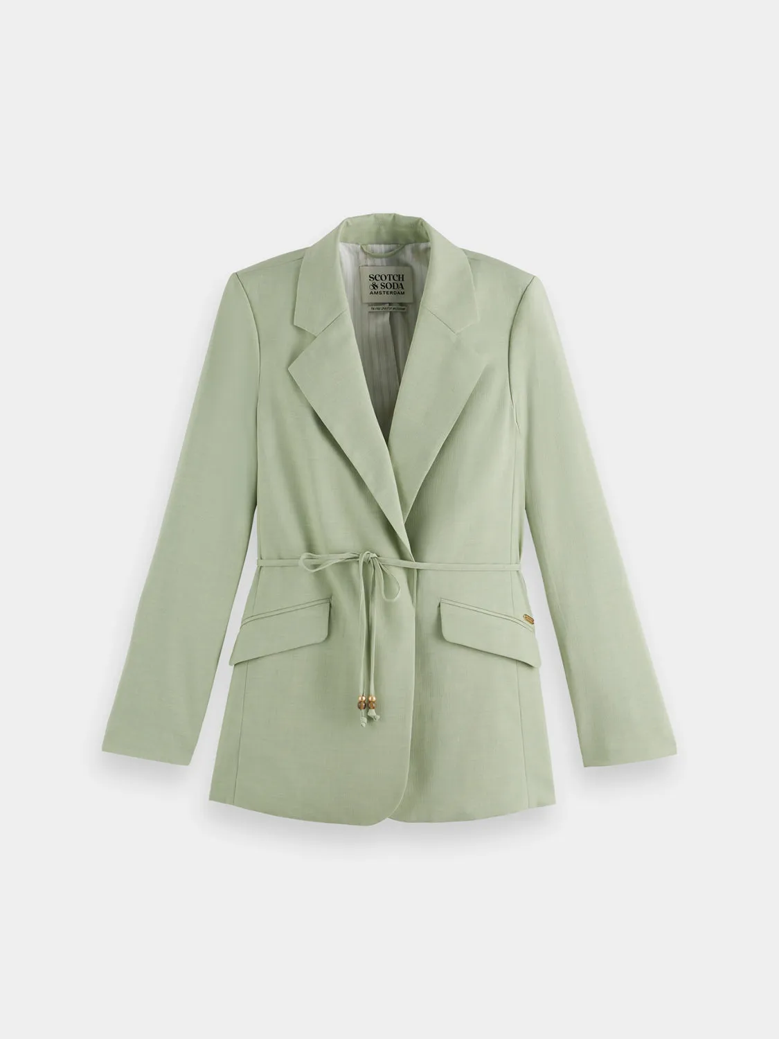 Belted blazer sold by Scotch and Soda