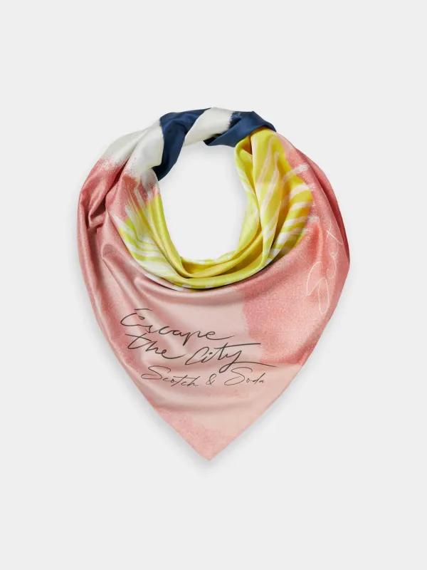 Printed scarf sold by Scotch and Soda