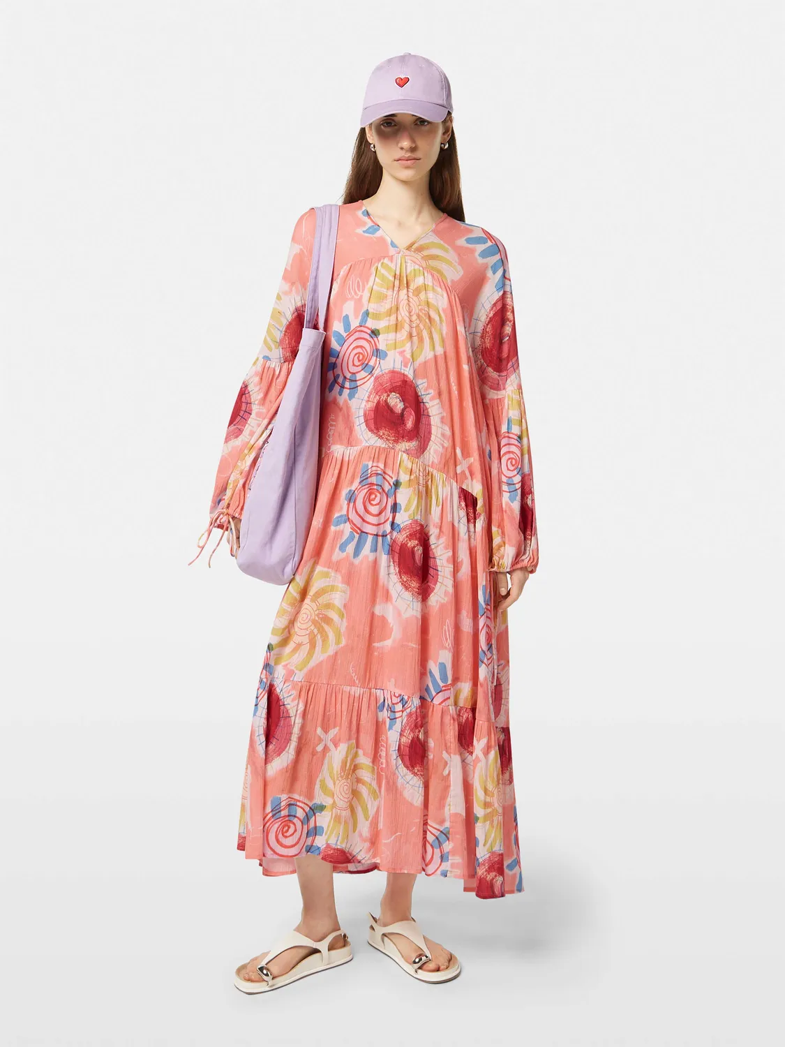 Crinkle maxi dress sold by Scotch & Soda product image thumbnail 2