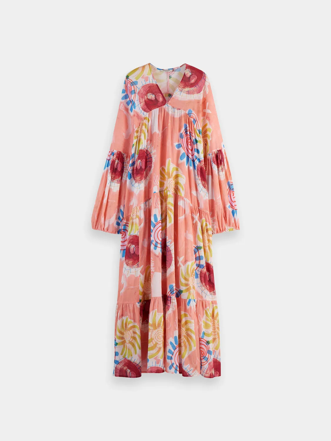 Crinkle maxi dress sold by Scotch & Soda