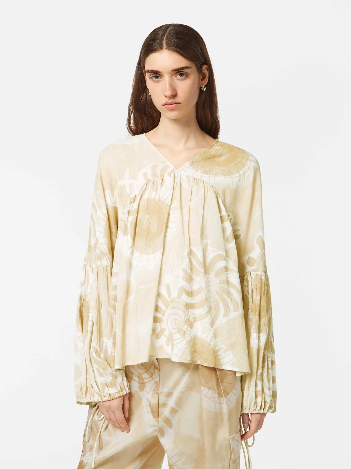 Printed crinkle top sold by Scotch and Soda product image thumbnail 2