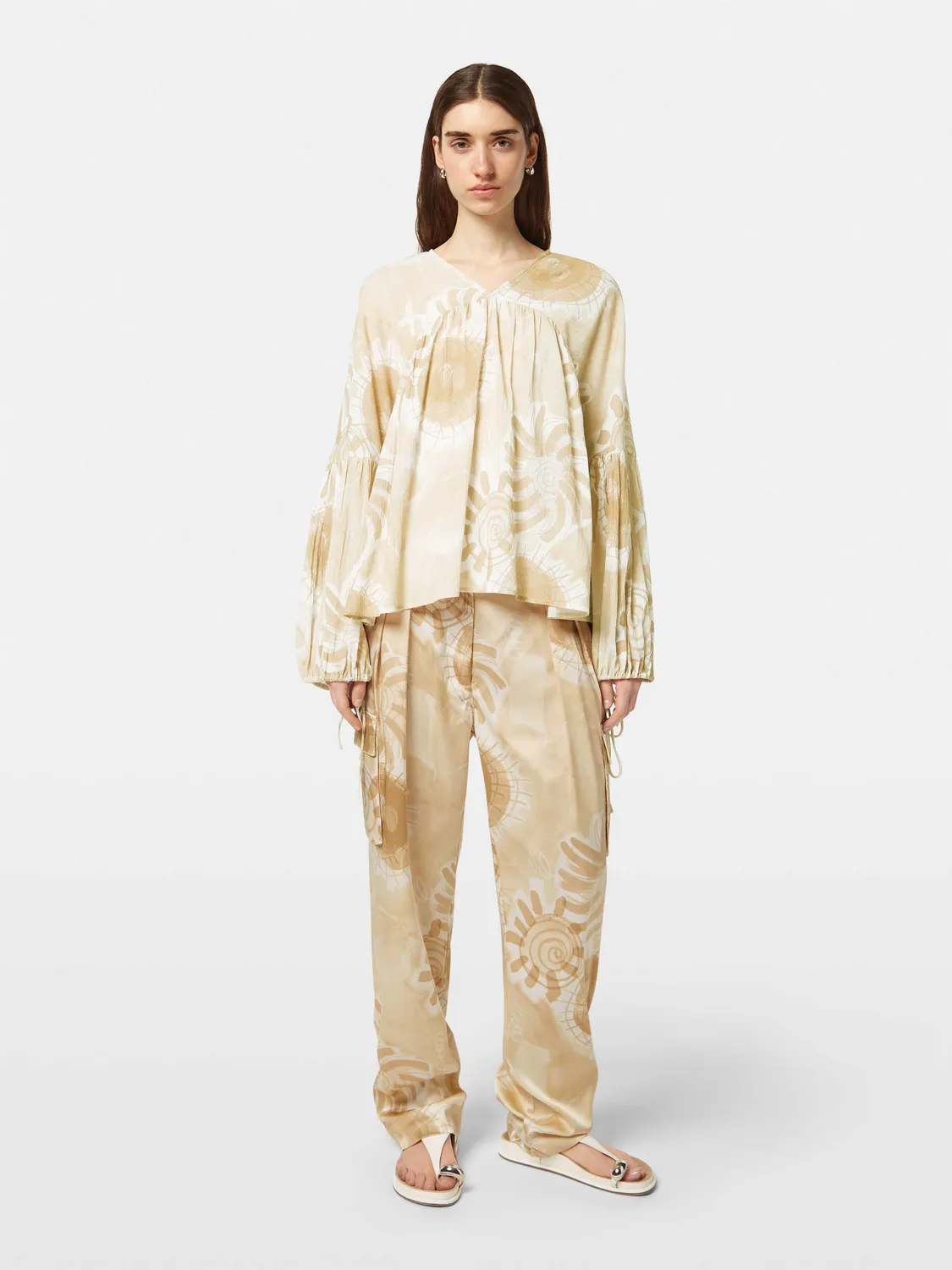 Printed crinkle top sold by Scotch and Soda product image thumbnail 4