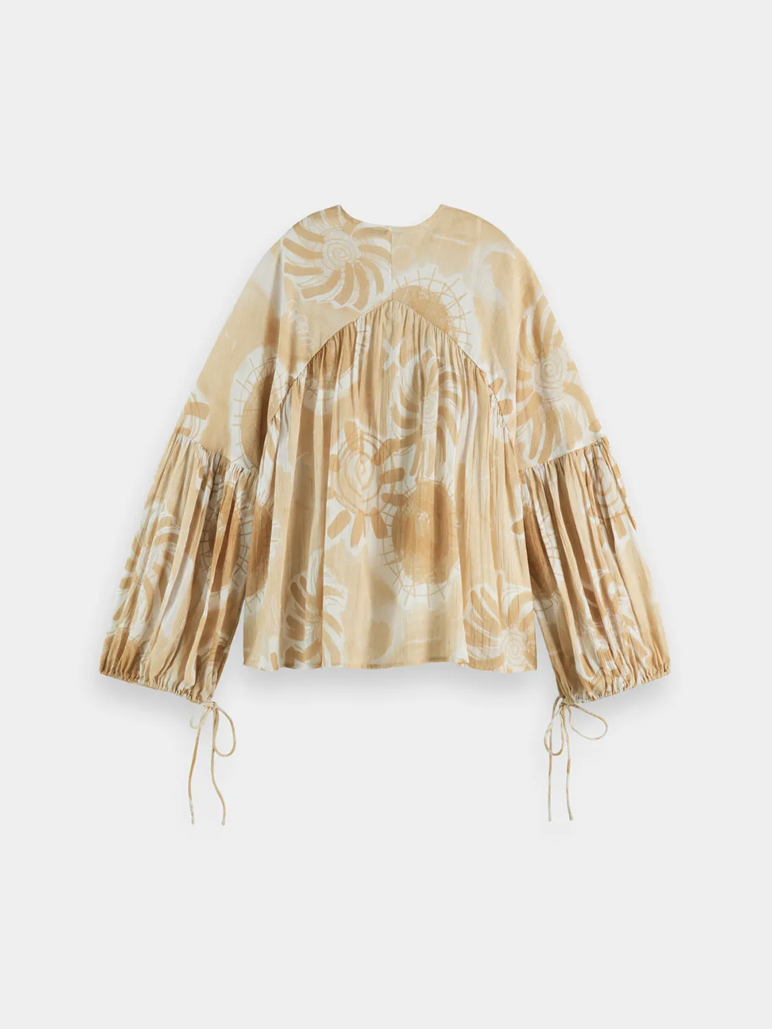 Printed crinkle top sold by Scotch and Soda product image thumbnail 5
