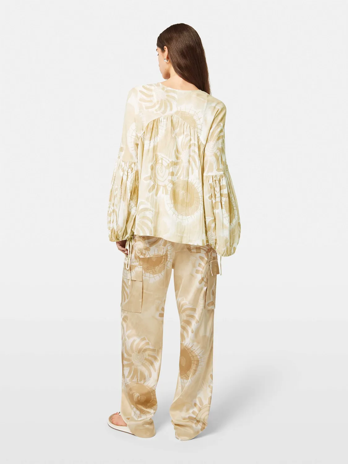 Printed crinkle top sold by Scotch and Soda product image thumbnail 3