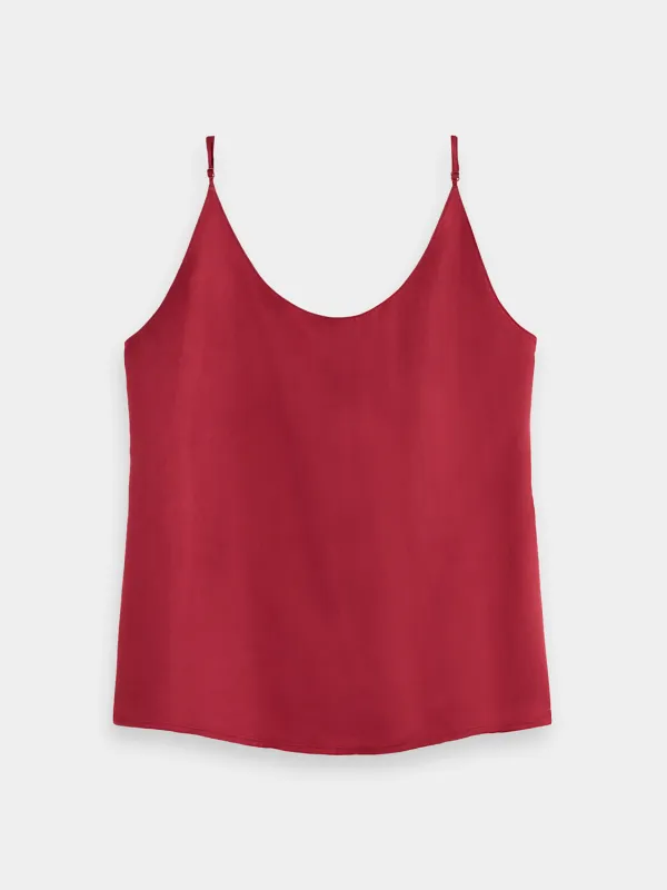 Jersey woven tank sold by Scotch and Soda