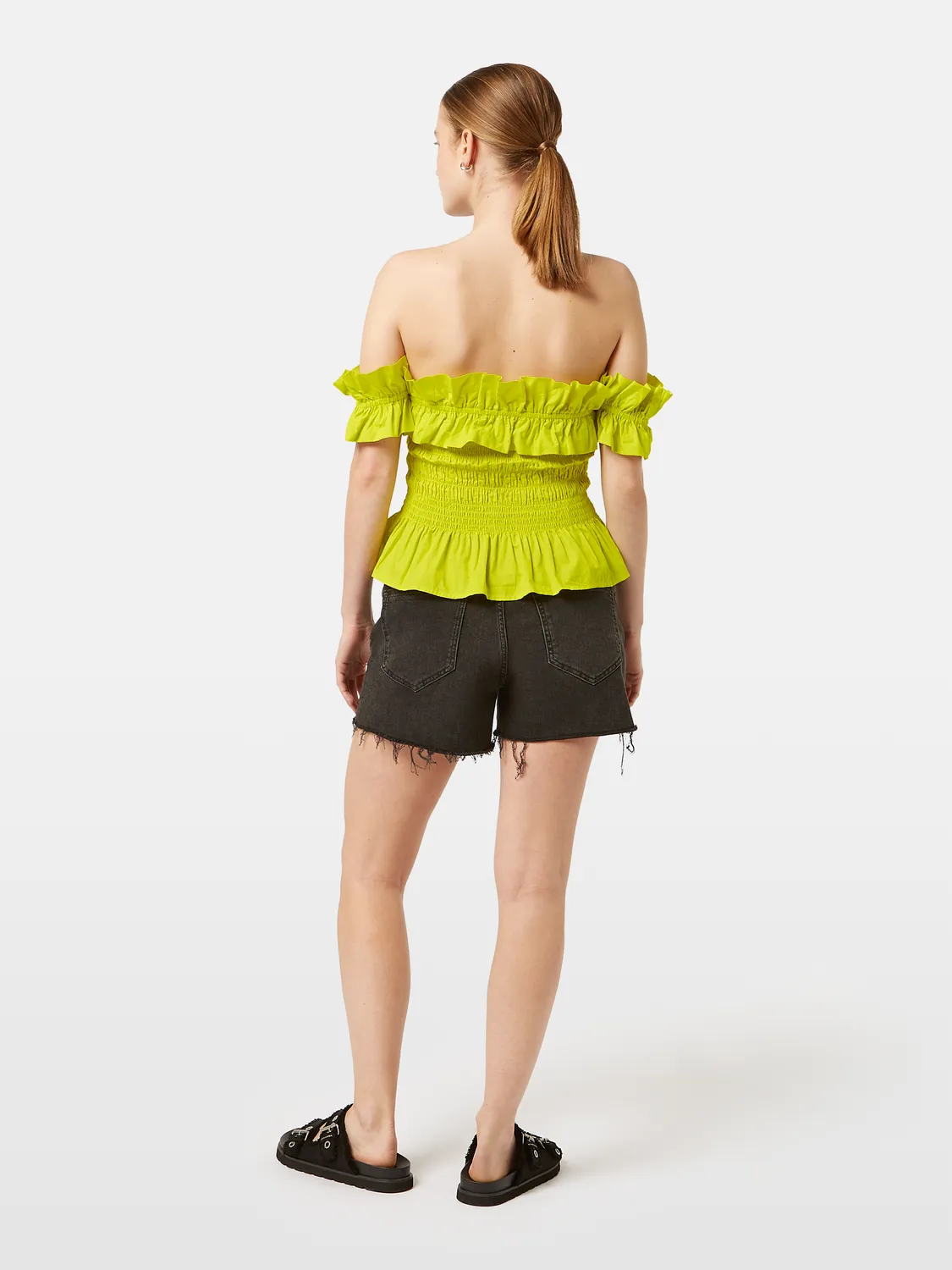 Off shoulder ruffled top sold by Scotch and Soda product image thumbnail 3