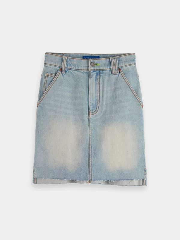 Denim mini skirt sold by Scotch and Soda