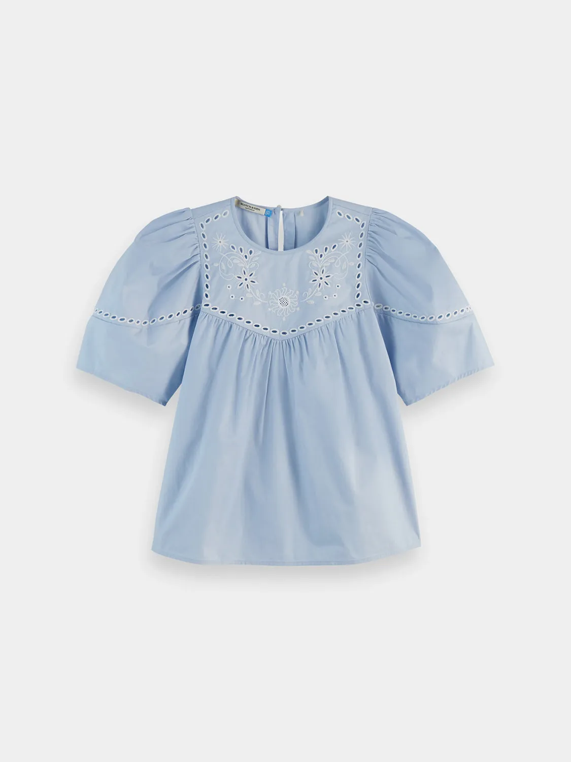Broiderie top sold by Scotch and Soda