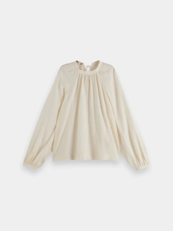 Bow detail blouse sold by Scotch and Soda