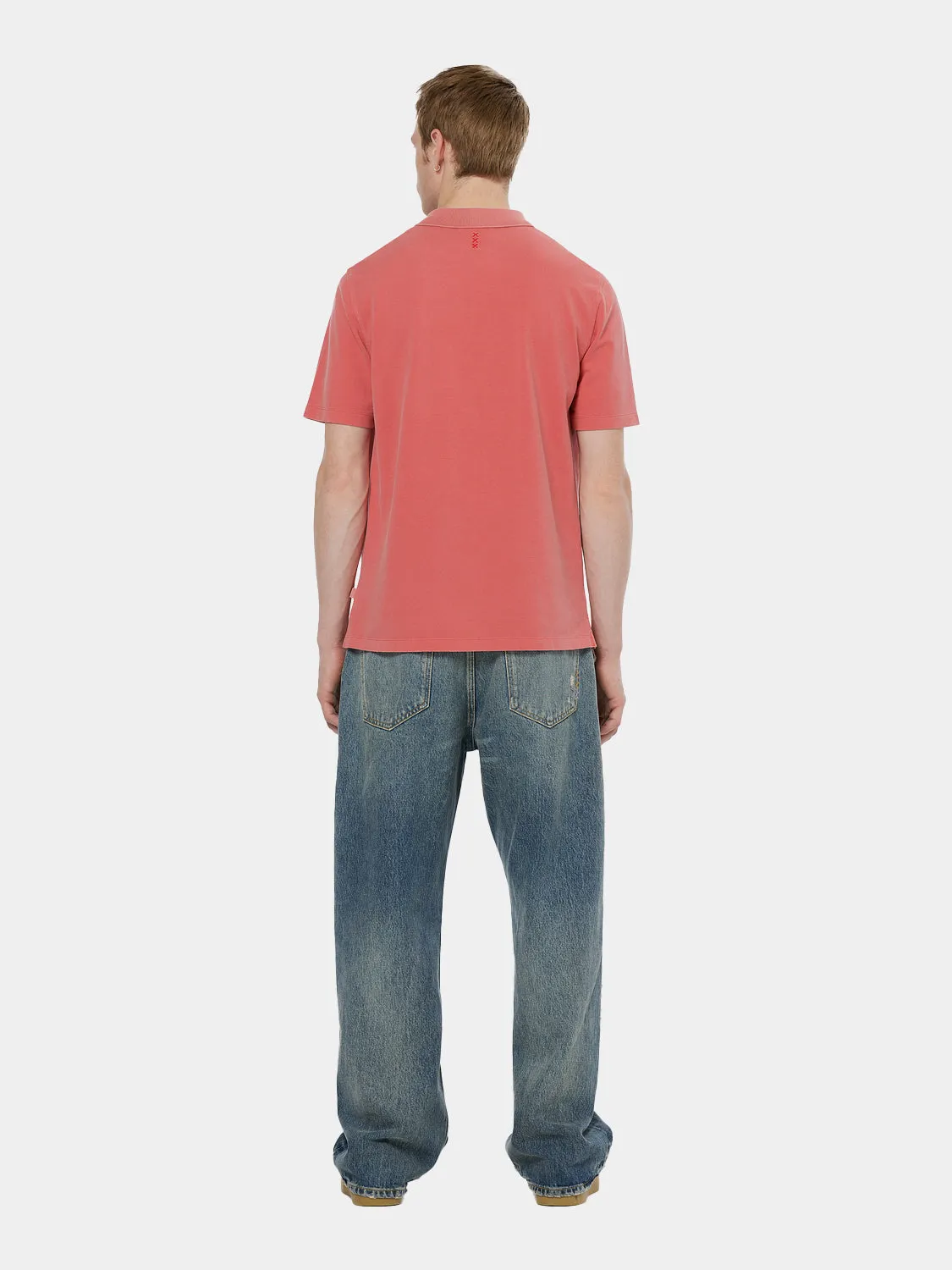 Garment-dyed polo sold by Scotch and Soda product image thumbnail 3