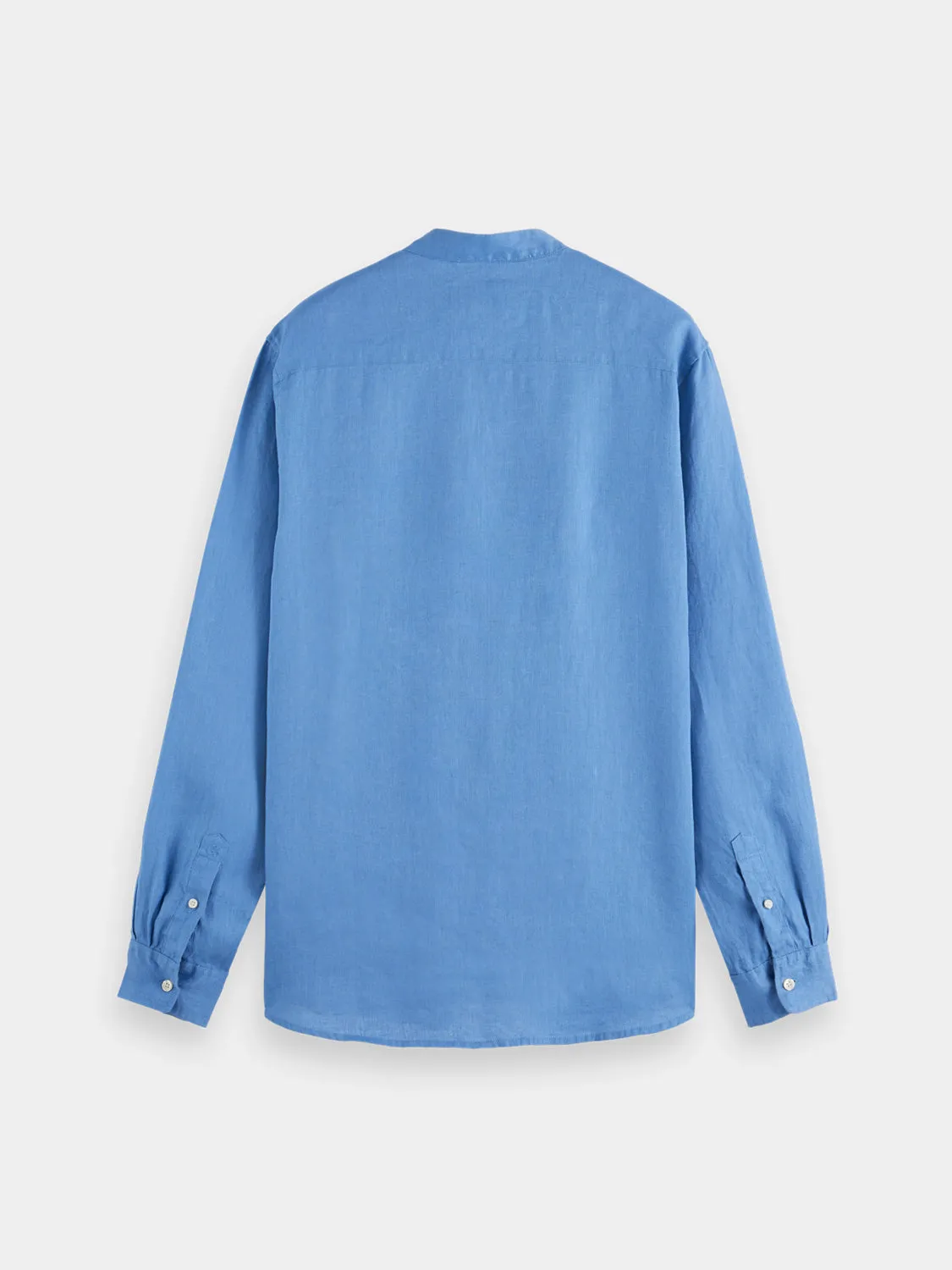 Linen stand-up collar shirt sold by Scotch & Soda product image thumbnail 5